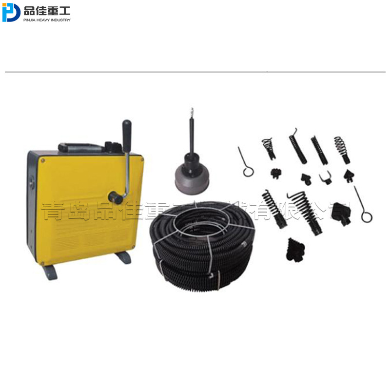 150型电动管道清洗机 家用下水道疏通机 室内户外两用管道清理器