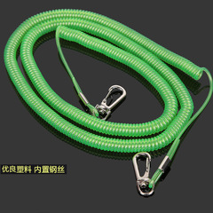 Fishing Rod Telescopic Guard Cord High-Elastic Steel Slip Cord 3-20 meters Slip Cord Spring Cord Fishing Line