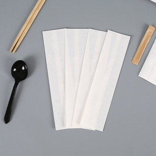 Пользовательская бумага гонорея гонорея экологическая кулинарная бумага бумага | Упаковка для палочек для палочек | Одноразовые изделия для отеля бумажный пакет