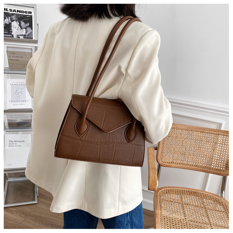 Women's Bag 2020 New Winter Korean Style All-match Fashionable Fashionable Fashionable Handbag Shoulder Underarm Bag display picture 18