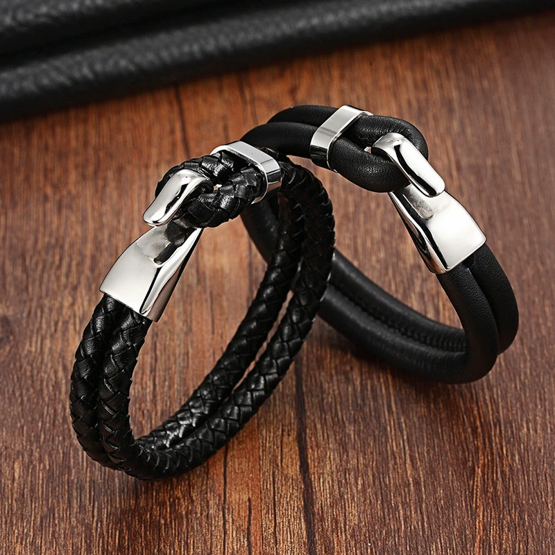 Woven bracelet stainless steel, Amazon, wish