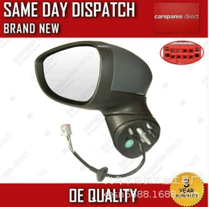 MK 08 & GT; 12 подходит для Ford Fiesta Left Passenger Side Electric Door Fender Fender Logneview зеркало зеркало