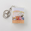 Brand retro small photoalbum with key, keychain, storage system, wholesale, new collection, 2inch