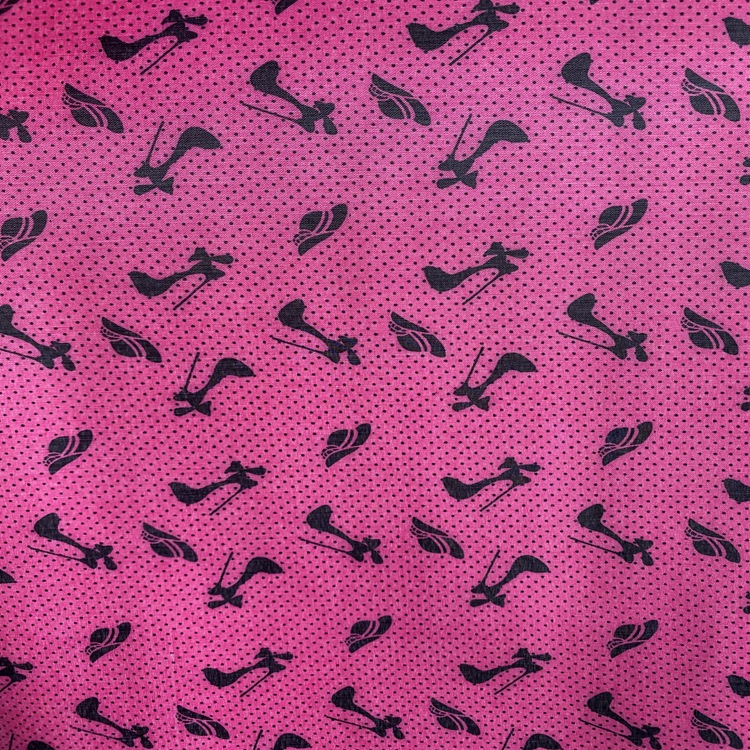 We have a large amount of color-printed, patterned and foamed fabric in stock. We are accepting wholesale of 100% polyester fabric and printed fabric for luggage detail image 3