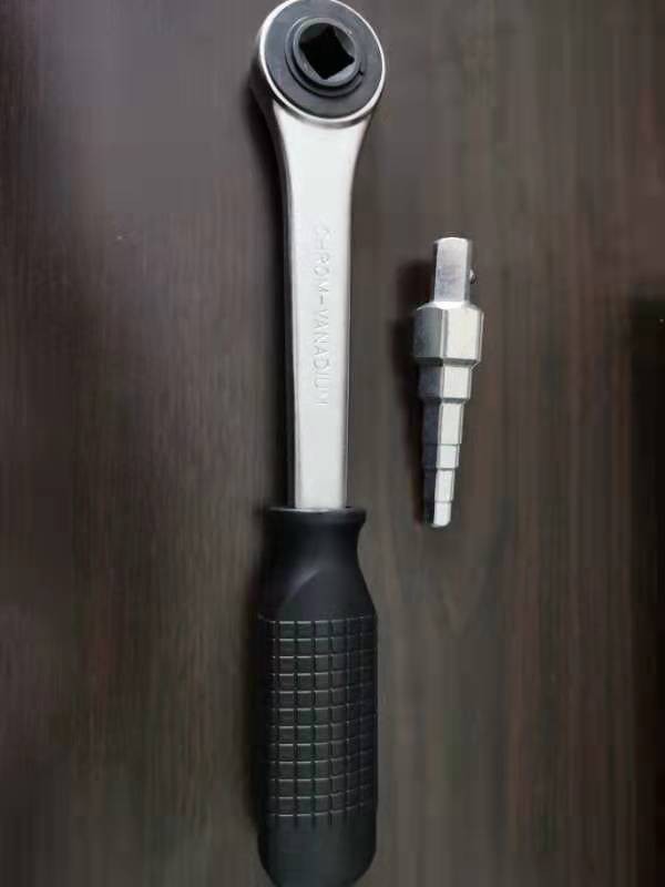 Compound grading wrench, grading head ladder wrench, pagoda joint tool!