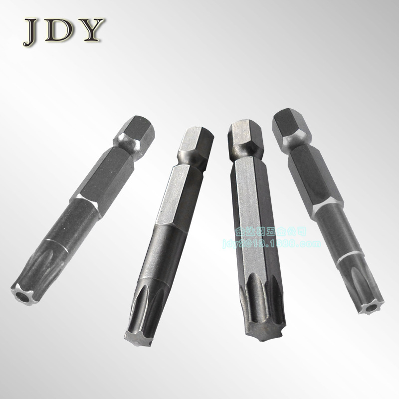 Single head nozzle T10*65S2 Screwdriver Bits Star of David Bore Plum blossom Electric Wind batch header Consignment