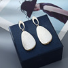 Earrings from pearl, Aliexpress, wish, simple and elegant design