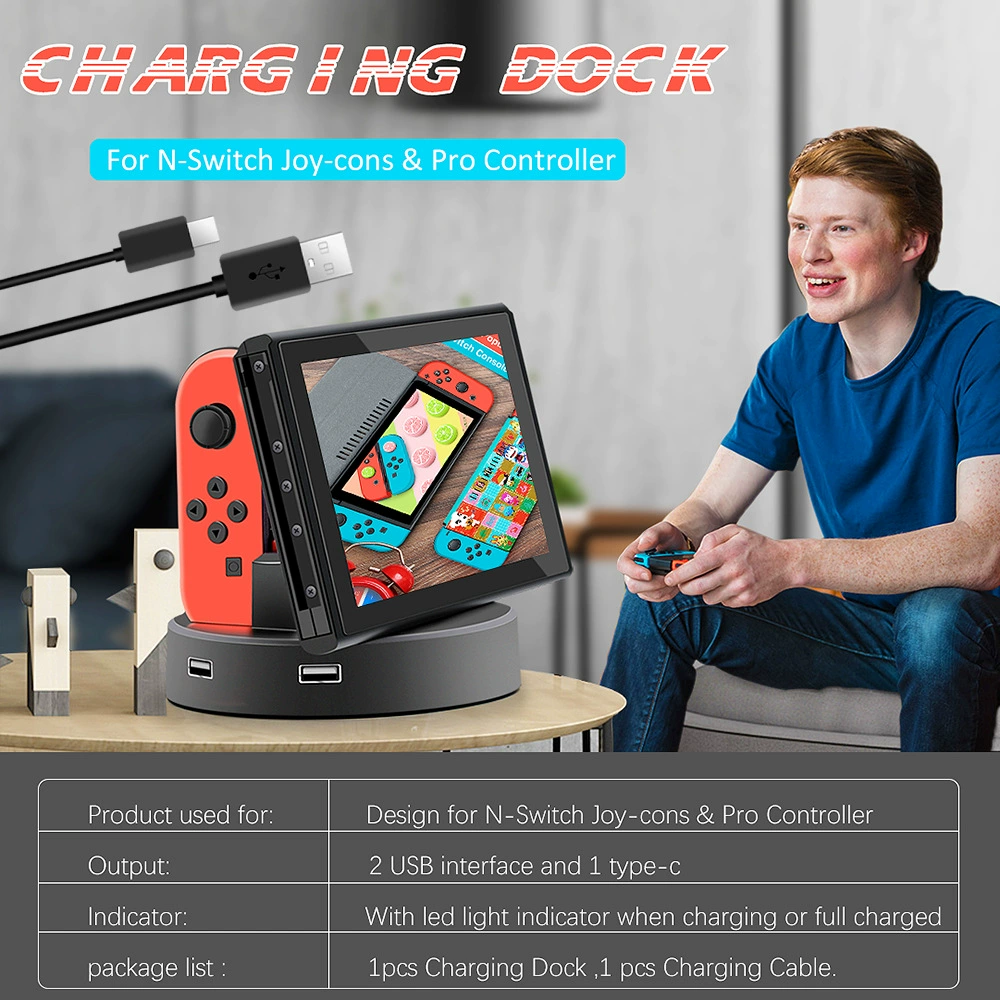 Nintendo Switch Joy-Con Switch Pro место заряд Switch полнофункциональный хост место зарядки