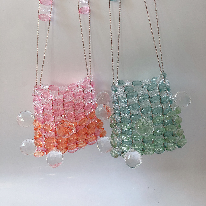 Small acrylic crystal bracelet