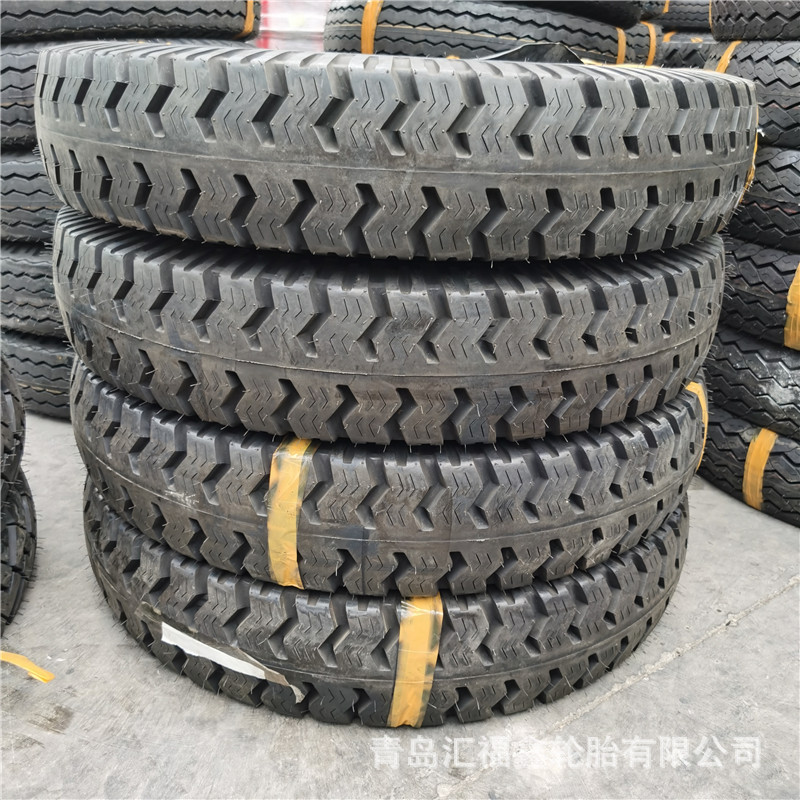 销售HFX斜交轮胎羊角花纹轮胎10.00-20坑道用自卸车轮胎可出口