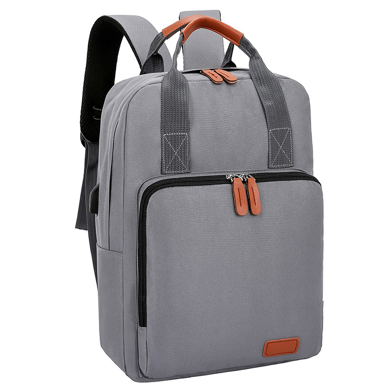 Simple men's and women's computer backpa...