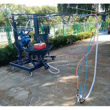 80型螺杆式GRC喷浆机 GRC欧式构件机 GRC线条GRG板水泥砂浆喷涂机