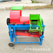 谷子水稻脱粒机 玉米撕皮筛选一体机 电动小型家用打粒机