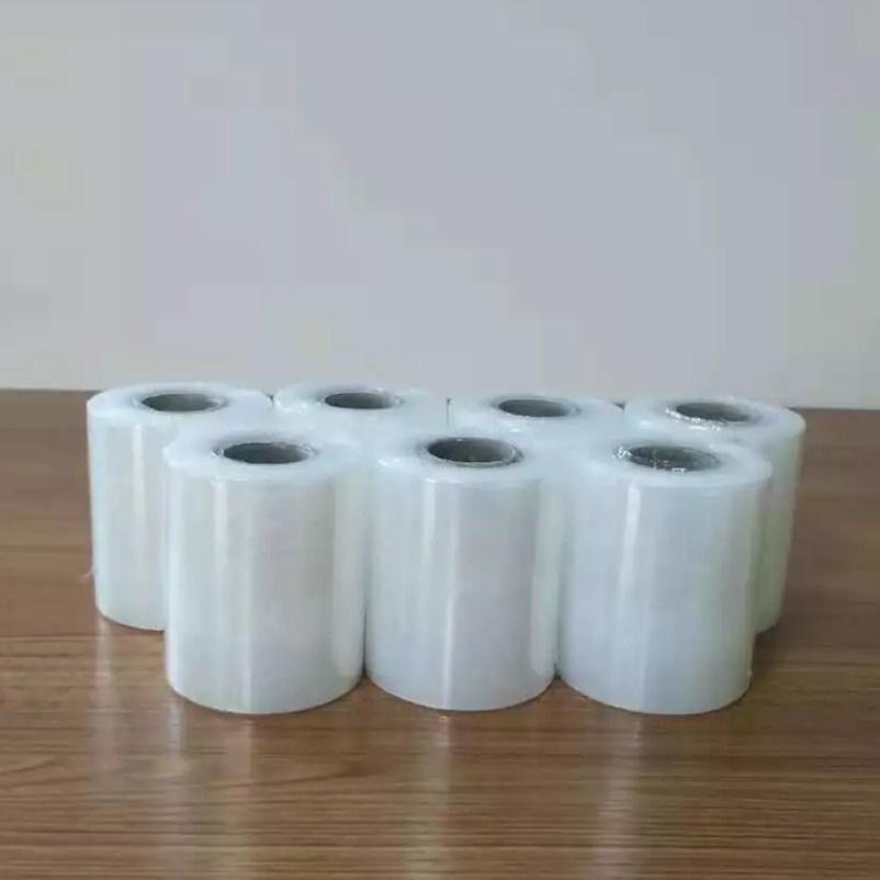 全新材料PE胶芯6CM电线膜嫁接膜小卷包装打包膜拉伸膜缠绕膜包邮