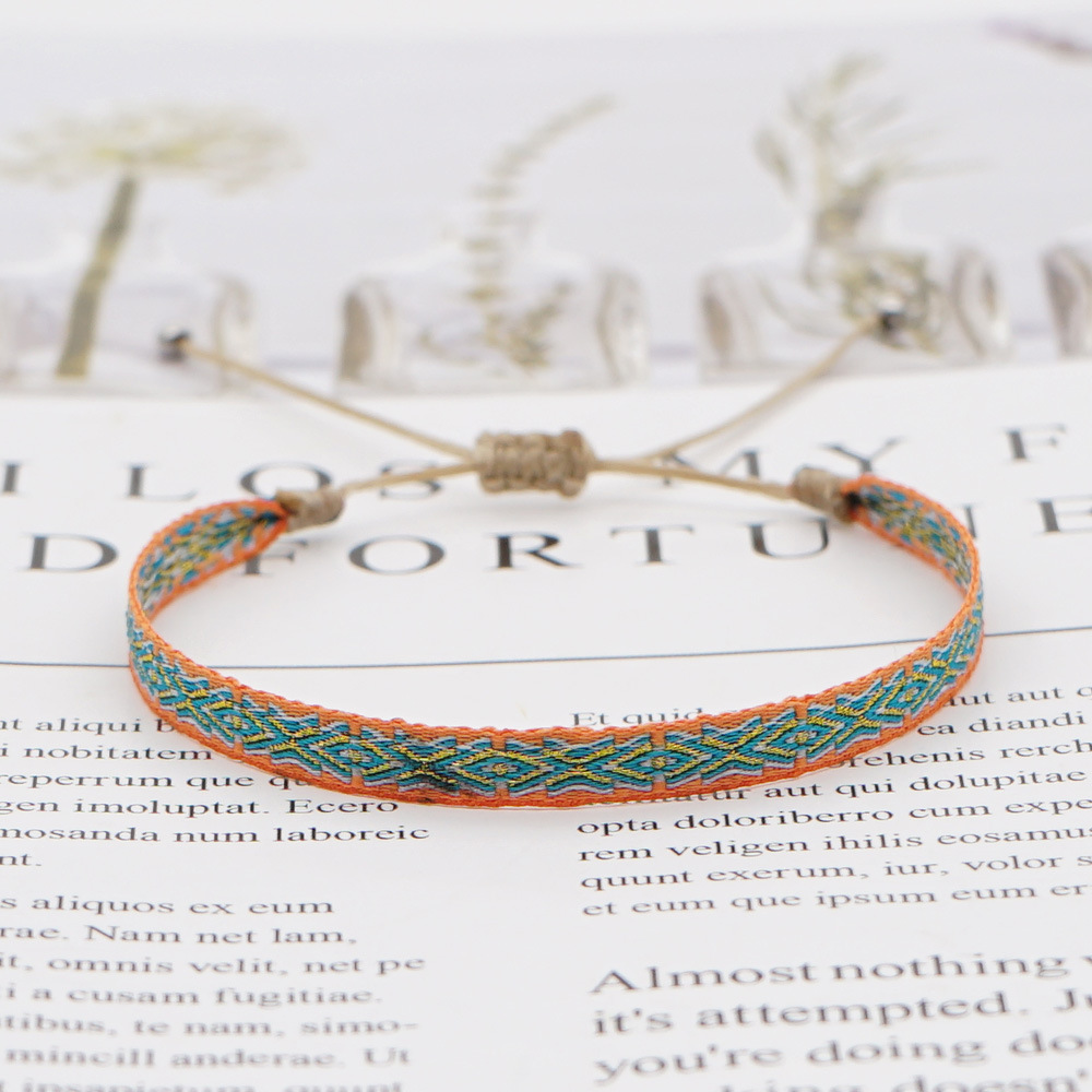 New Retro Ethnic Style Accessories Bohemia Style Bracelet Friendship Rope Wholesale Nihaojewelry display picture 1