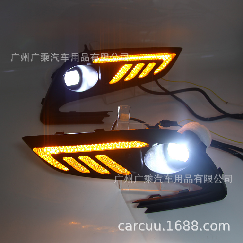 Aplicable a 16-17-18 Buick oncora Luz de marcha diurna LED Luz de niebla