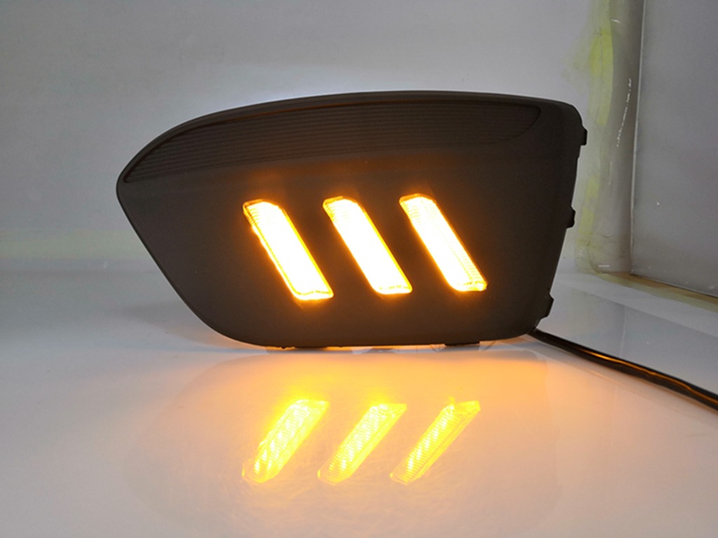 Para KIA Rio X-Line DRL kxcross luz diurna