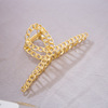 Japanese hairgrip, big chain for adults, human head, hair accessory, metal crab pin for bath, Korean style