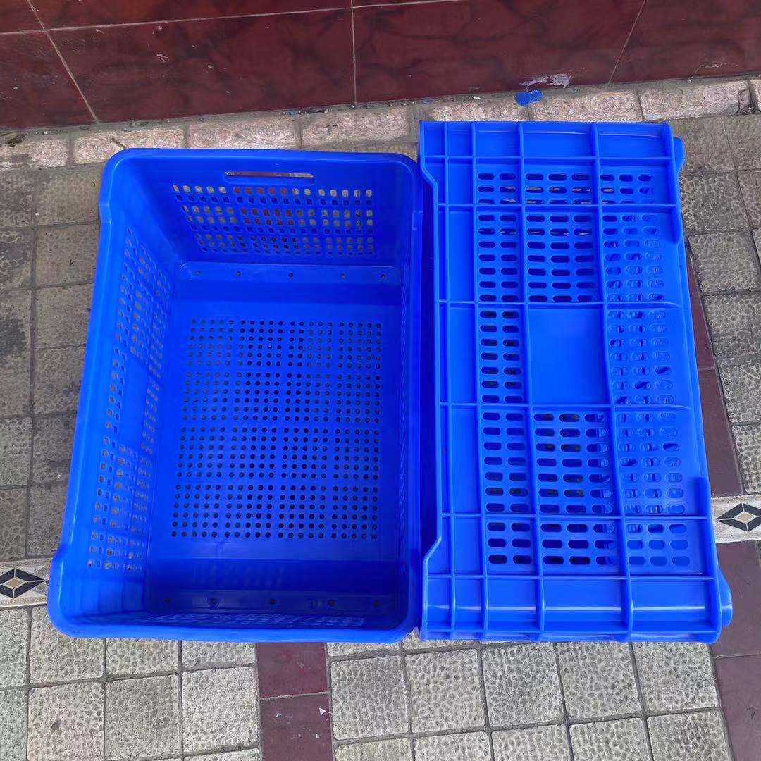 3#塑料筐pp塑料周转箩运输菜箩镂空塑胶框快递加厚物料框水果筐