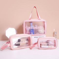 Hollywood-style popular influencer makeup bag, ultra-large capacity travel toiletry bag, waterproof skincare storage bag, customizable