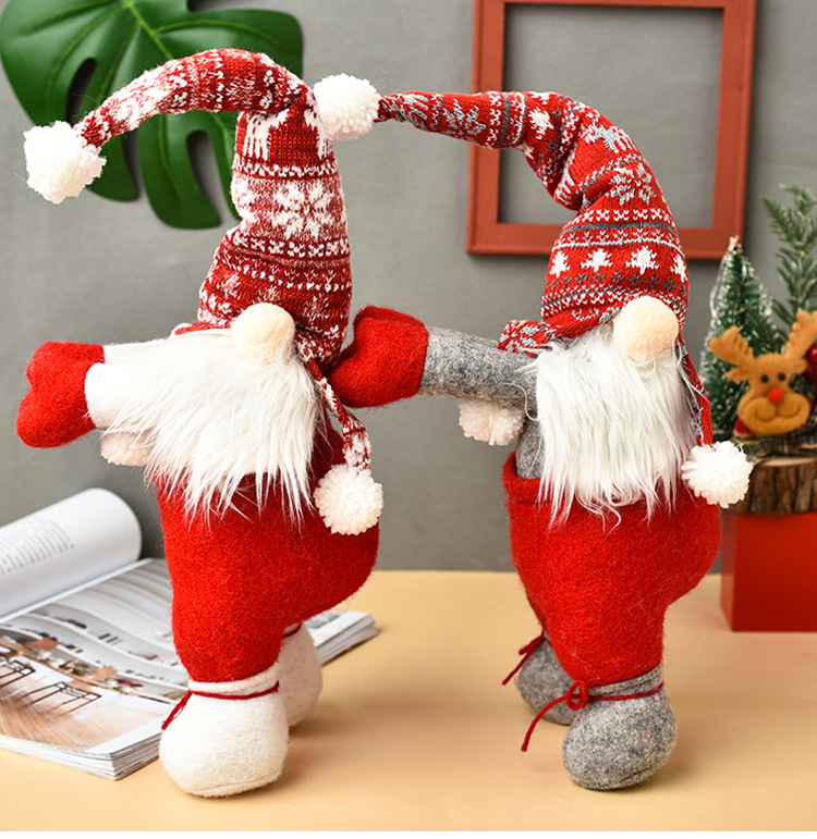 Christmas Cartoon Style Cute Cartoon Character Cloth Indoor Party Festival Decorative Props display picture 1