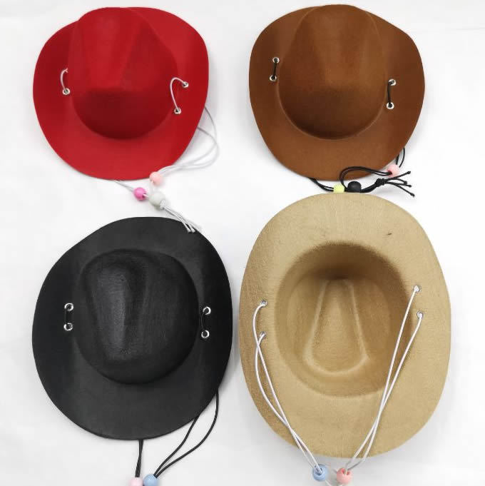 Basic Style Basic Polyester Solid Color Pet Hat 1 Piece