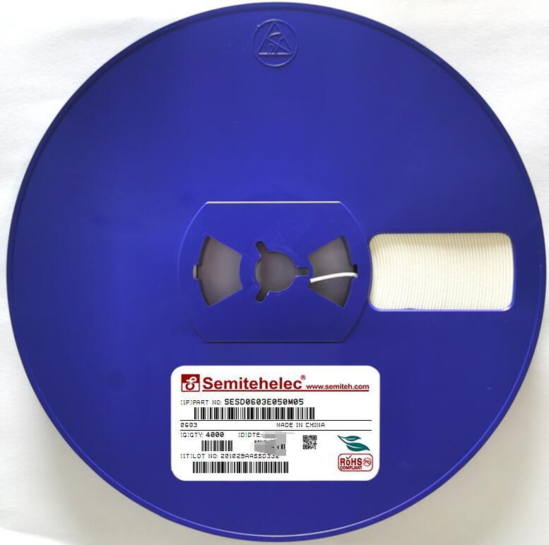 SESD0603E050M05 ESD静电保护器 0603 SEMITEH 全新原装正品