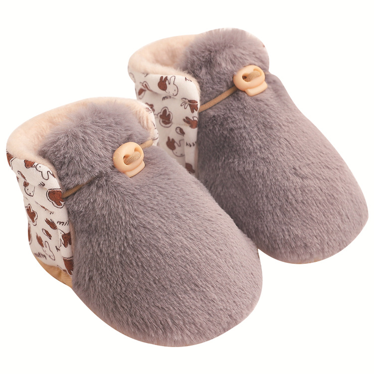 Chaussures bébé en Peluche imitation lapin - Ref 3436871 Image 5