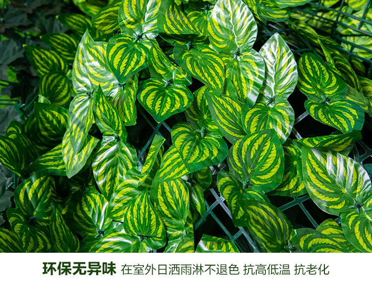 仿真叶子篱笆_11