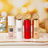 Дождевик, помада, красный комплект, песочная база под макияж, набор, 4 предмета