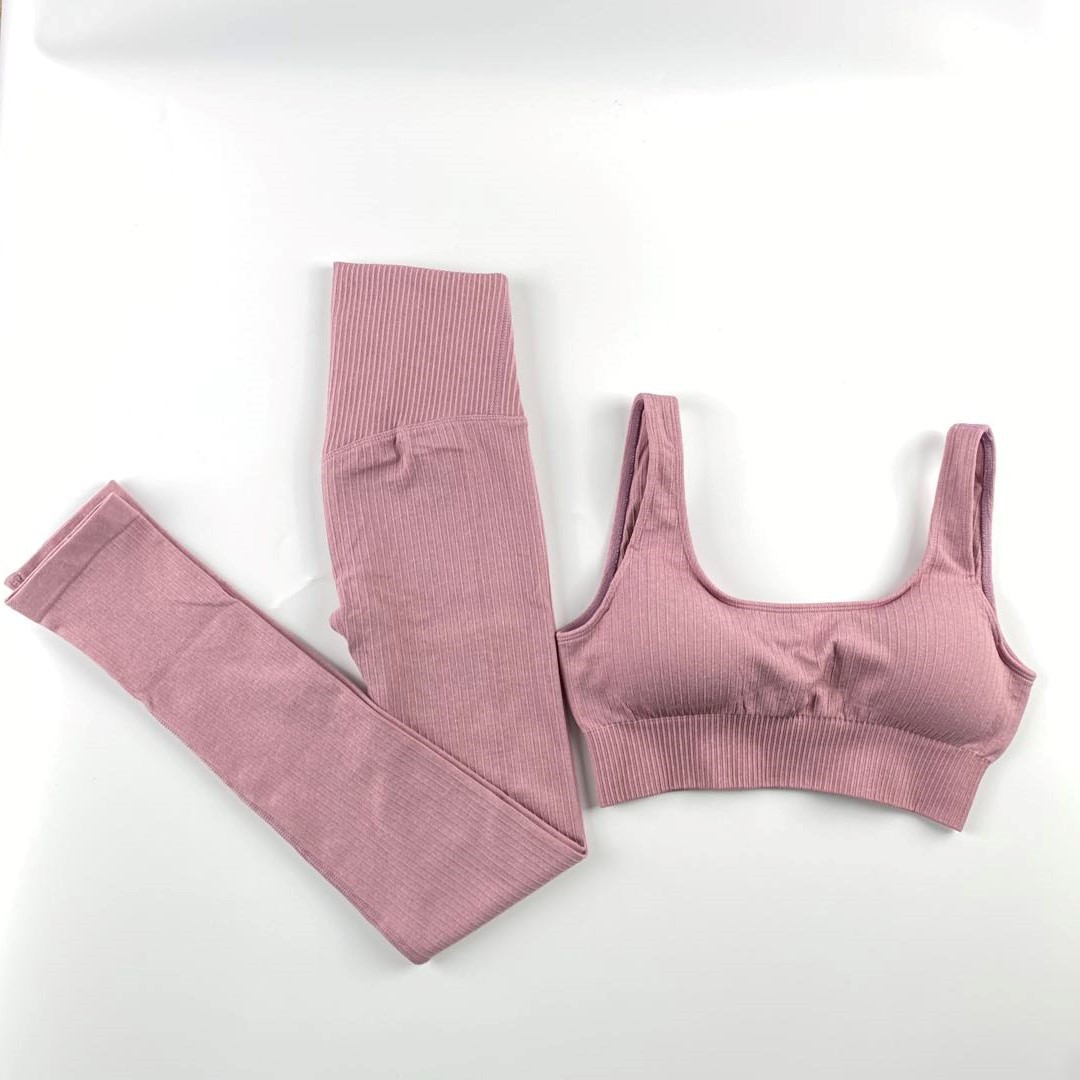 quick-drying breathable seamless running yoga suit NSLX9010