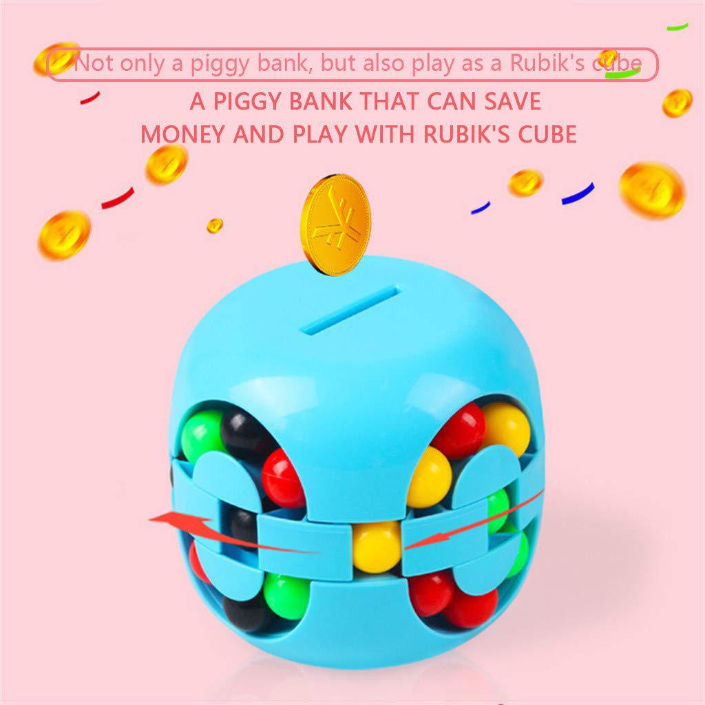 Gran Cubo de inteligencia para niños hamburguesa cubo alcancía juguete dinero moneda banco