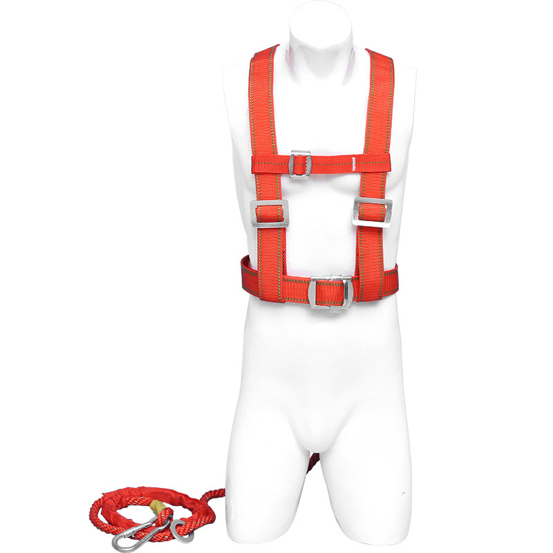 厂家直供 高空安全带 丙纶安全带全身安全带消防救援安全带电工
