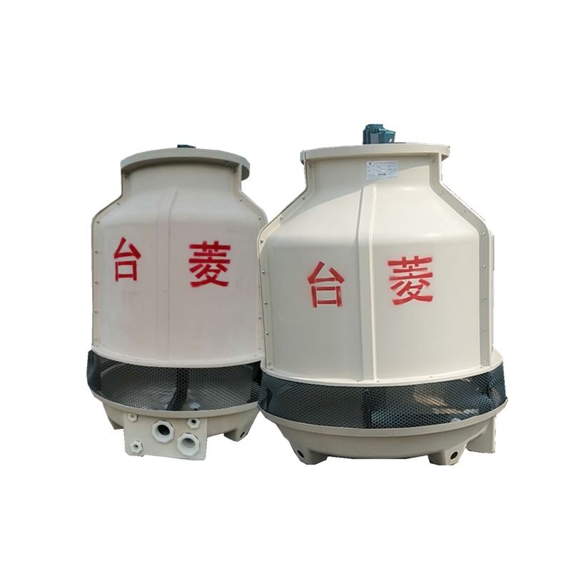 注塑机辅助设备凉水塔 现货供应冷却塔8T-250T 玻璃钢逆流式水塔