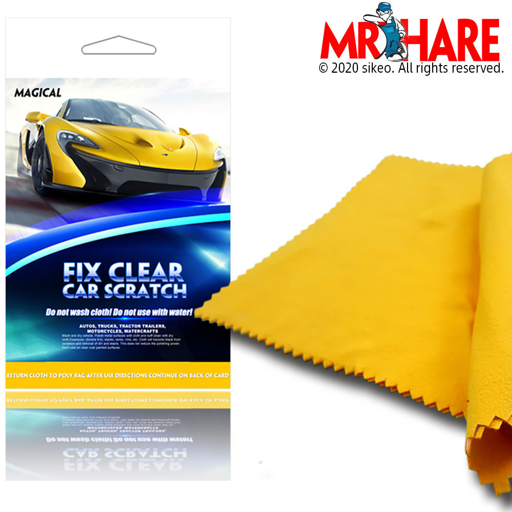 亞馬遜汽車劃痕修補布 <font color=red>FIX</font>&CLEAR CAR SCRATCH 劃痕修補神布