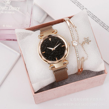Women's watch with magnetic strap, Luminous Watch���b�Y