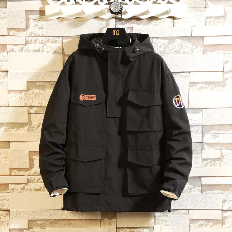 work clothes coat Chaopai spring and autumn have cash less than that is registered in the accounts Pizex Korean Edition Thin section Easy Trend Versatile leisure time Jacket