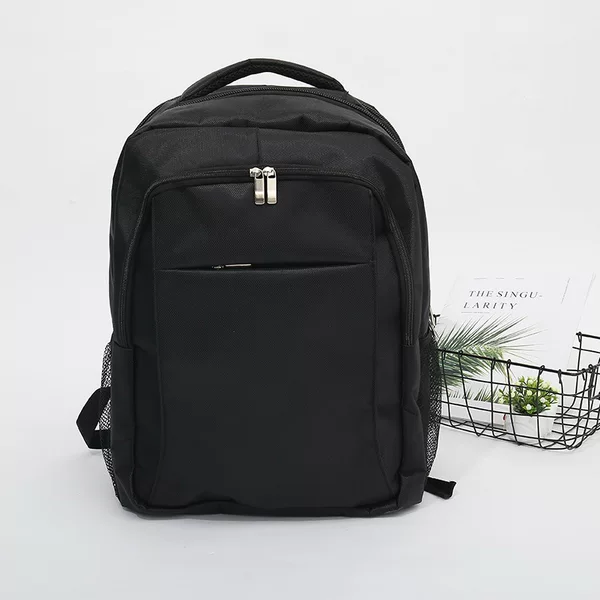 Factory Custom Waterproof Multifunctional Computer Backpack Black 1680D Oxford Cloth Business Backpack