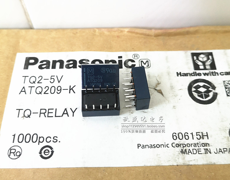 信号继电器TQ2-5V TQ2-5VDC ATQ209 10脚1A原装特价
