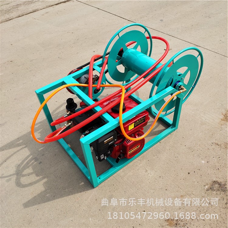48／60伏自动缠管遥控直连打药机 正反转收管放管喷雾机型号