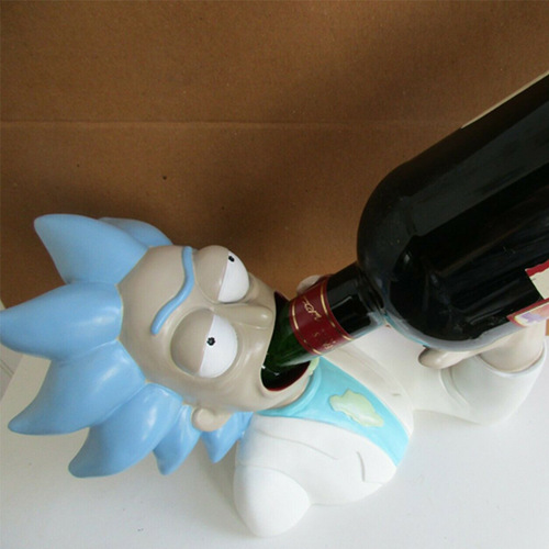 Creative wine rack decorations, living room wine cabinet decorations, wine portrait wine rack