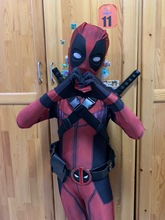 儿童成人X战警漫威Deadpool扮演服装万圣节死侍紧身衣cosplay衣服