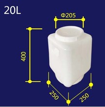 旋风集尘器配套用的塑料旋盖尘桶 20L、50L