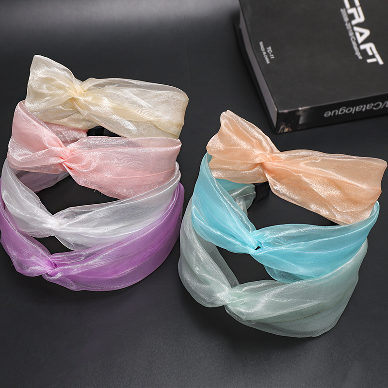 New Fashion Solid Color Wild Cheap Headband Wholesale display picture 15