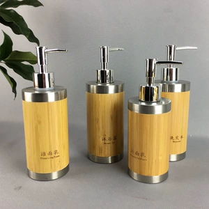 Мыть отели жидкие бутылки отель B & B бамбук бамбук бутылка бутылка Pressinger Hotel Products небольшие кусочки