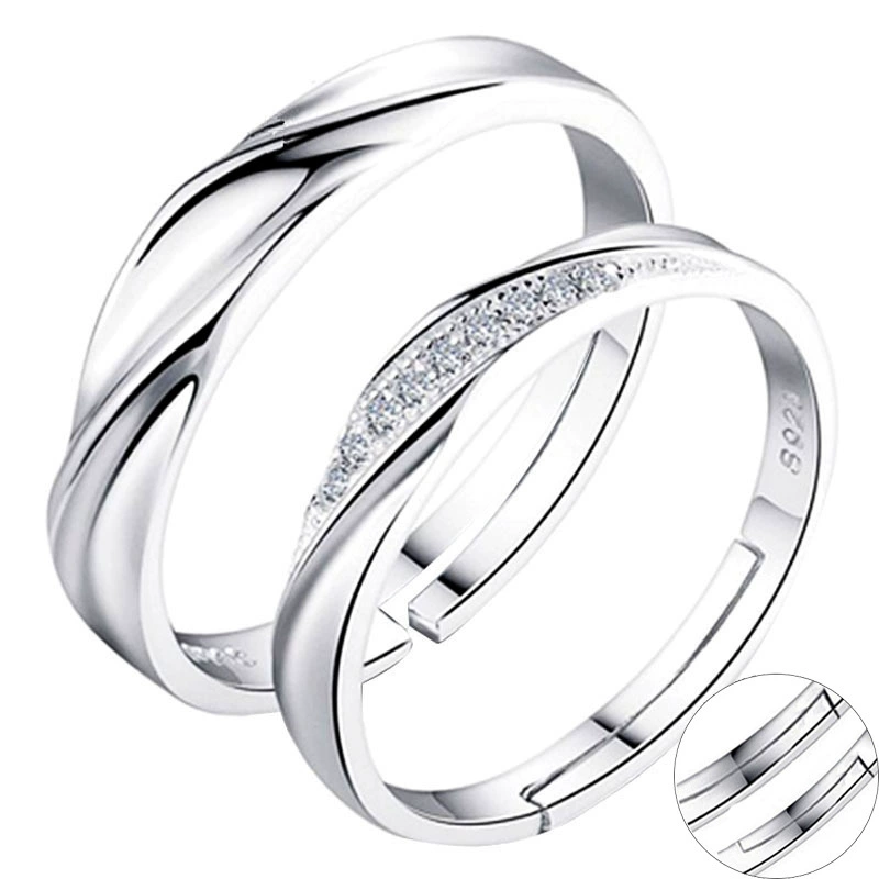 One size ring for beloved for men and women, jewelry, Korean style, Birthday gift