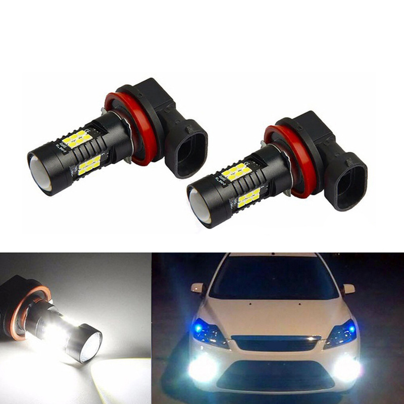 Lámpara de niebla LED para automóviles 3030 21SMD H8 H11 LED lámpara de niebla de alto brillo 9005 / 9006 21W