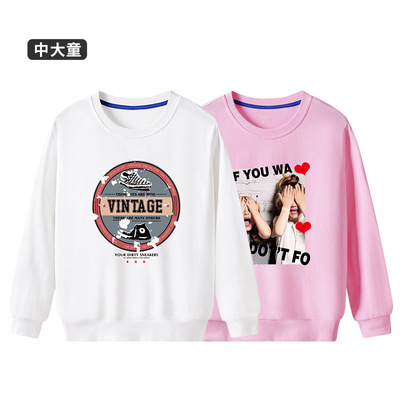 children Autumn Long sleeve men and women Cartoon T-shirts Sweater new pattern Large Children's clothing jacket CUHK Sweater On behalf of