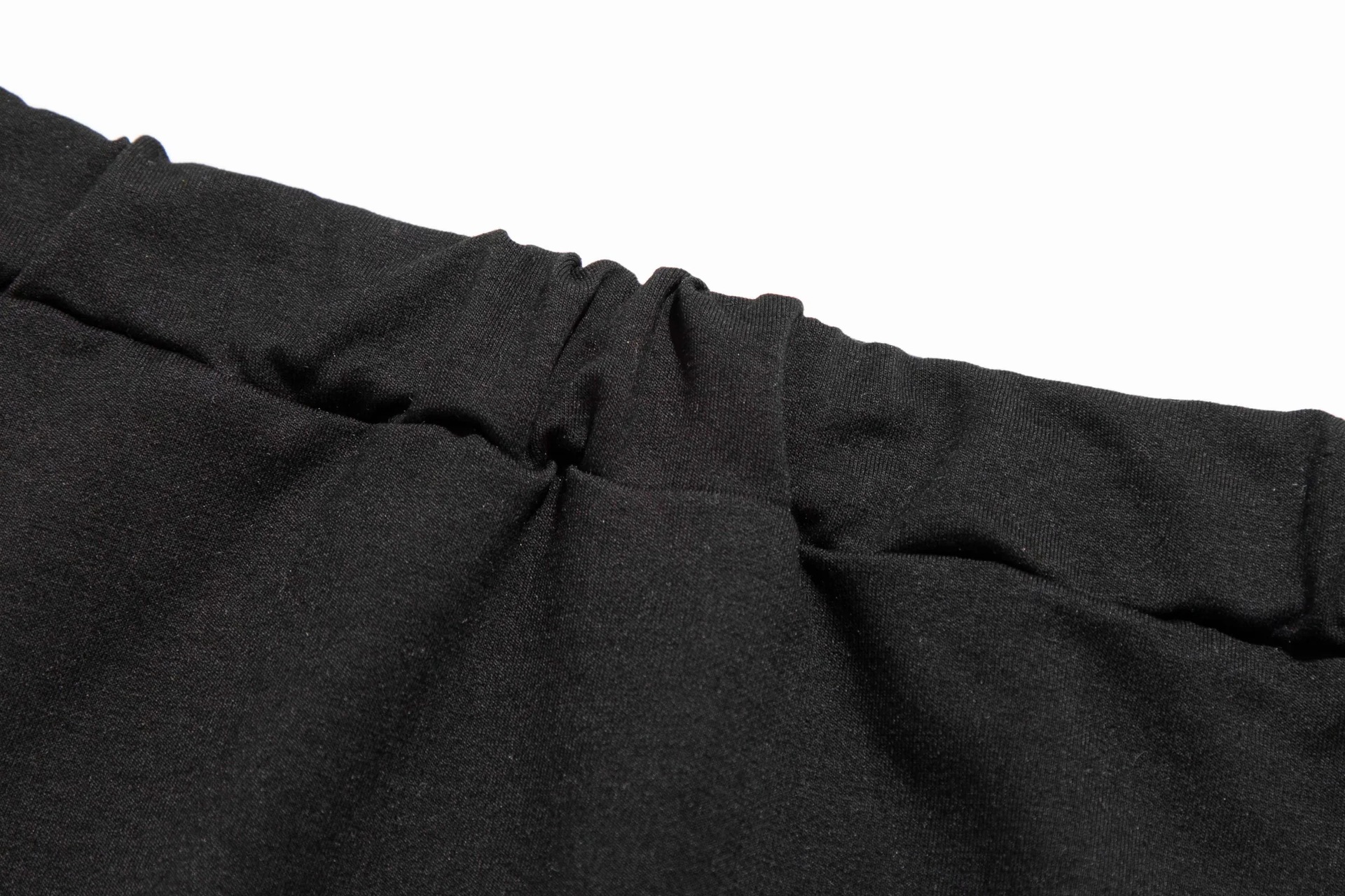 short sweatshirt high waist skirt two-piece set NSAC32701