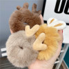 C110-1 autumn and winter new plush rabbit ears hair circles cute rabbit hair Christmas little deer rubber band rabbit ears hair accessories